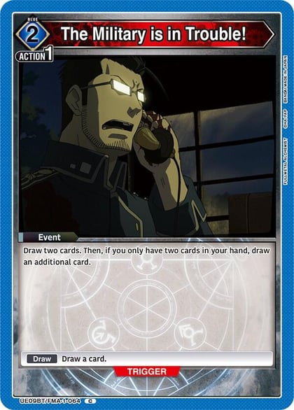 The Military is in Trouble!, UE09BT: FULLMETAL ALCHEMIST UE09BT/FMA-1-064