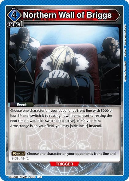 Northern Wall of Briggs, UE09BT: FULLMETAL ALCHEMIST UE09BT/FMA-1-066