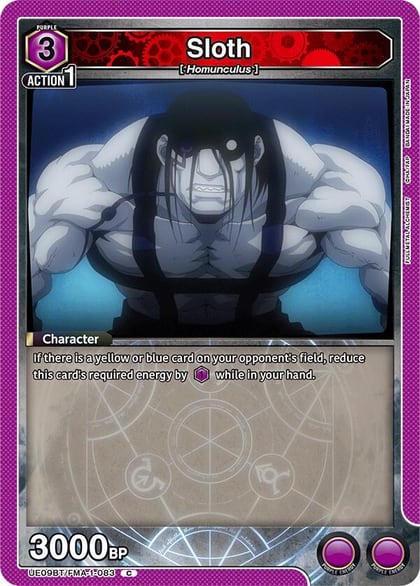 Sloth, UE09BT: FULLMETAL ALCHEMIST UE09BT/FMA-1-083