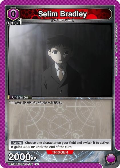 Selim Bradley, UE09BT: FULLMETAL ALCHEMIST UE09BT/FMA-1-084