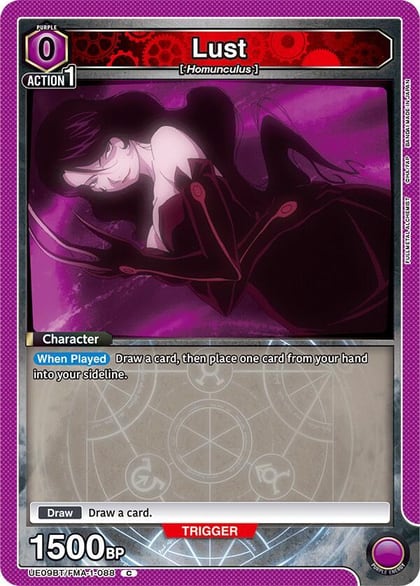Lust (088), UE09BT: FULLMETAL ALCHEMIST UE09BT/FMA-1-088