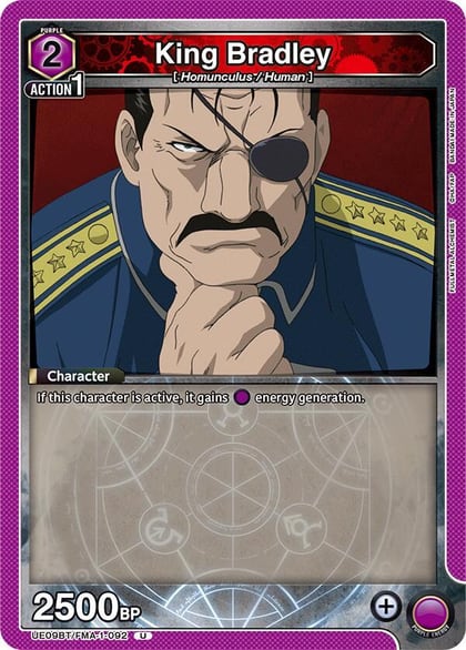King Bradley (092), UE09BT: FULLMETAL ALCHEMIST UE09BT/FMA-1-092