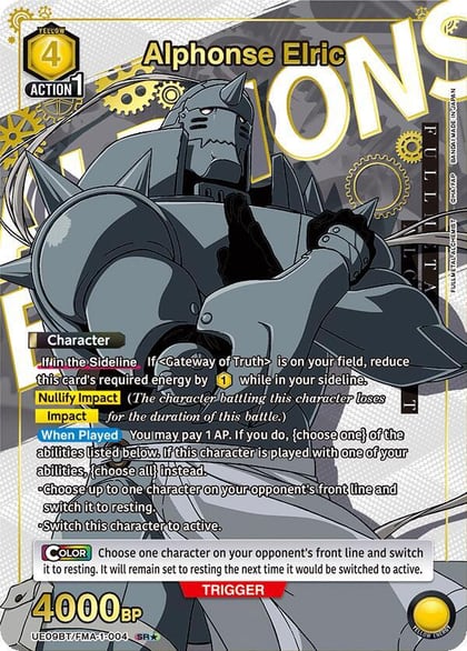 Alphonse Elric (004) (SR*), UE09BT: FULLMETAL ALCHEMIST UE09BT/FMA-1-004