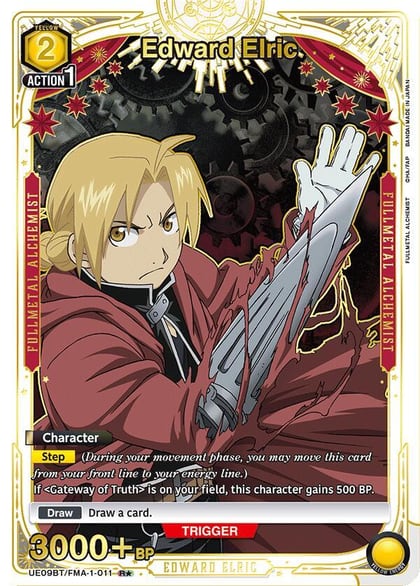 Edward Elric (011) (R*), UE09BT: FULLMETAL ALCHEMIST UE09BT/FMA-1-011