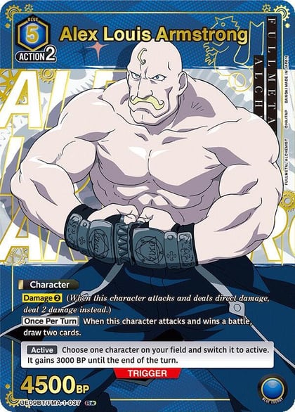 Alex Louis Armstrong (037) (R*), UE09BT: FULLMETAL ALCHEMIST UE09BT/FMA-1-037