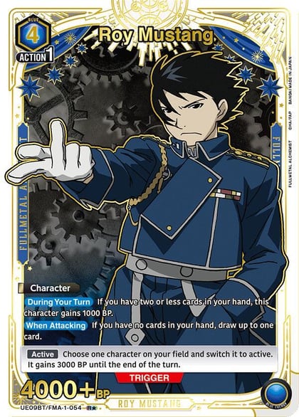 Roy Mustang (054) (R*), UE09BT: FULLMETAL ALCHEMIST UE09BT/FMA-1-054