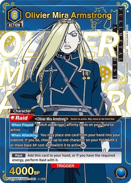 Olivier Mira Armstrong (060) (SR*), UE09BT: FULLMETAL ALCHEMIST UE09BT/FMA-1-060