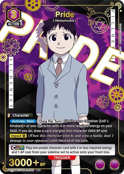Pride (086) (R*), UE09BT: FULLMETAL ALCHEMIST UE09BT/FMA-1-086