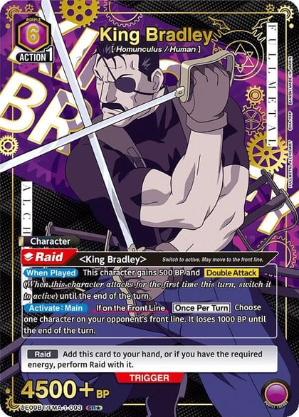 King Bradley (093) (SR*), UE09BT: FULLMETAL ALCHEMIST UE09BT/FMA-1-093