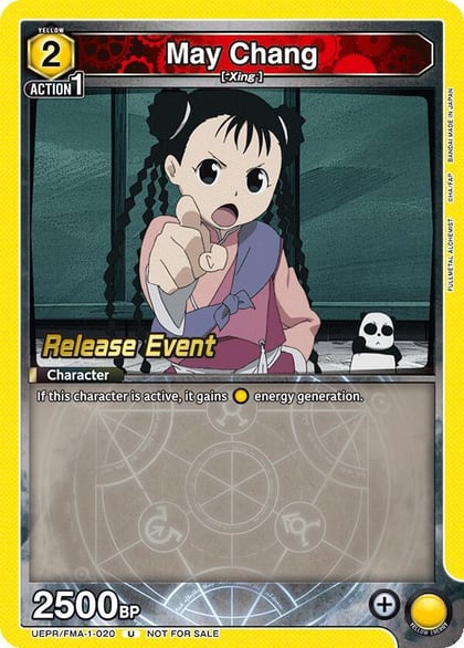 May Chang (020), UE09BT: FULLMETAL ALCHEMIST Release Event Cards UEPR/FMA-1-020