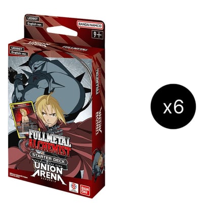 FULLMETAL ALCHEMIST - Starter Deck Display, UE09ST: FULLMETAL ALCHEMIST Starter Deck P625111