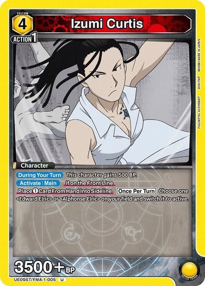 Izumi Curtis, UE09ST: FULLMETAL ALCHEMIST Starter Deck UE09ST/FMA-1-005