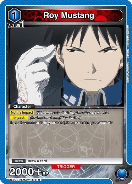 Roy Mustang (111), UE09ST: FULLMETAL ALCHEMIST Starter Deck UE09ST/FMA-1-111