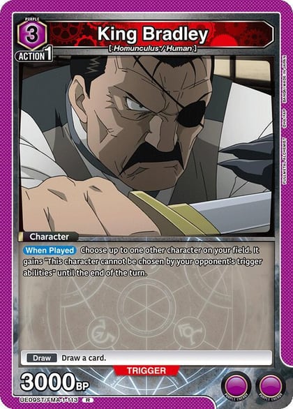 King Bradley, UE09ST: FULLMETAL ALCHEMIST Starter Deck UE09ST/FMA-1-113