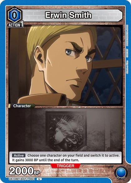Erwin Smith (001), UE10BT: Attack on Titan UE10BT/AOT-1-001
