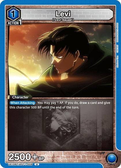 Levi (008), UE10BT: Attack on Titan UE10BT/AOT-1-008