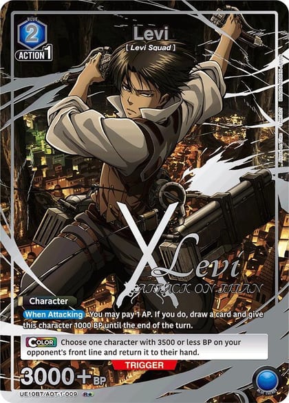 Levi (009) (R*), UE10BT: Attack on Titan UE10BT/AOT-1-009