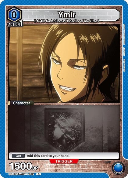 Ymir (012), UE10BT: Attack on Titan UE10BT/AOT-1-012