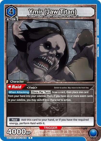 Ymir (Jaw Titan), UE10BT: Attack on Titan UE10BT/AOT-1-014