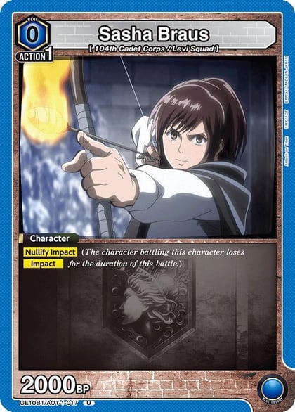 Sasha Braus (017), UE10BT: Attack on Titan UE10BT/AOT-1-017