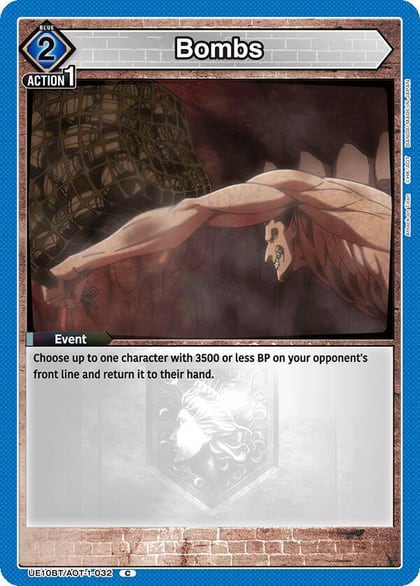 Bombs, UE10BT: Attack on Titan UE10BT/AOT-1-032