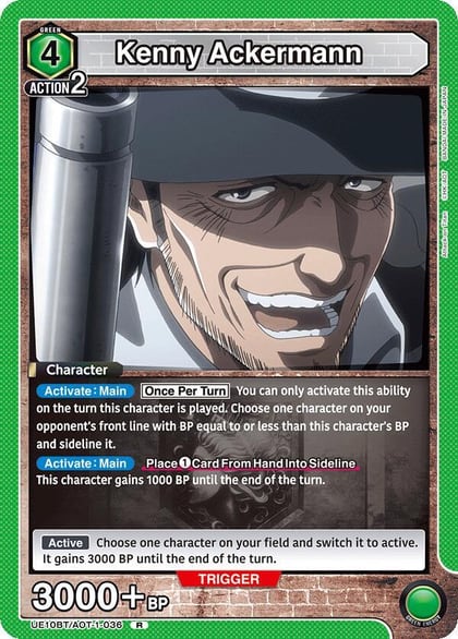 Kenny Ackermann (036), UE10BT: Attack on Titan UE10BT/AOT-1-036