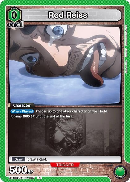Rod Reiss, UE10BT: Attack on Titan UE10BT/AOT-1-037