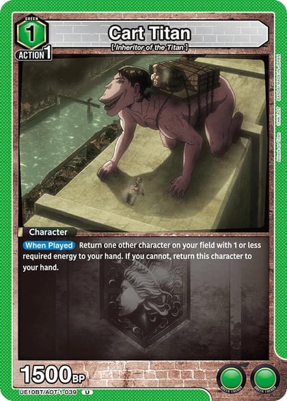 Cart Titan, UE10BT: Attack on Titan UE10BT/AOT-1-039