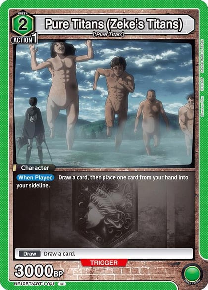 Pure Titans (Zeke's Titans), UE10BT: Attack on Titan UE10BT/AOT-1-041