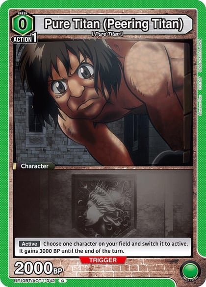 Pure Titan (Peering Titan), UE10BT: Attack on Titan UE10BT/AOT-1-042