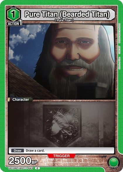 Pure Titan (Bearded Titan), UE10BT: Attack on Titan UE10BT/AOT-1-043