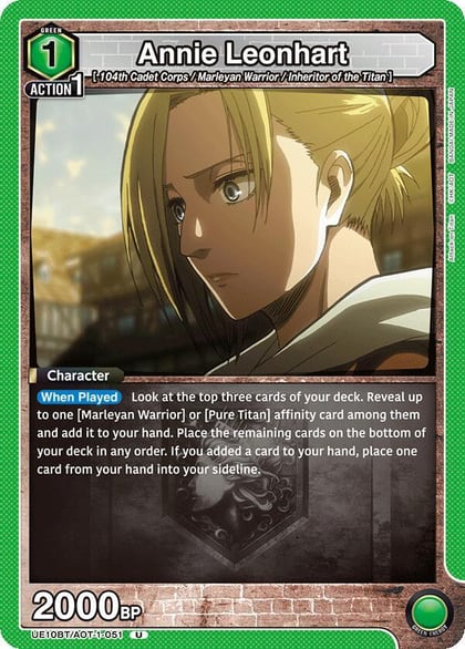Annie Leonhart (051), UE10BT: Attack on Titan UE10BT/AOT-1-051