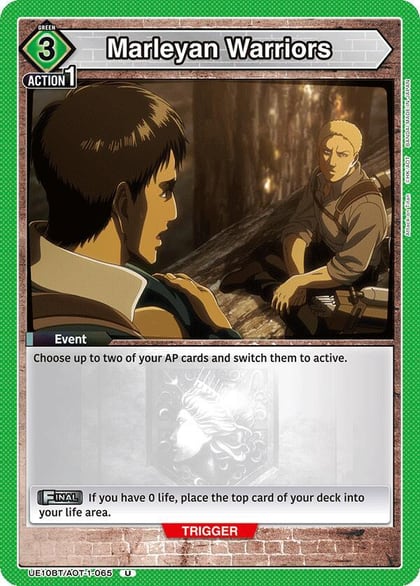 Marleyan Warriors, UE10BT: Attack on Titan UE10BT/AOT-1-065