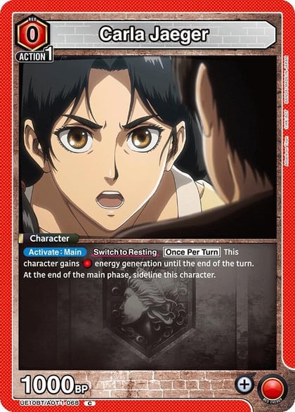 Carla Jaeger, UE10BT: Attack on Titan UE10BT/AOT-1-068