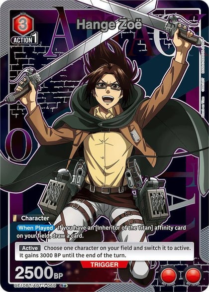 Hange Zoe (069) (R*), UE10BT: Attack on Titan UE10BT/AOT-1-069