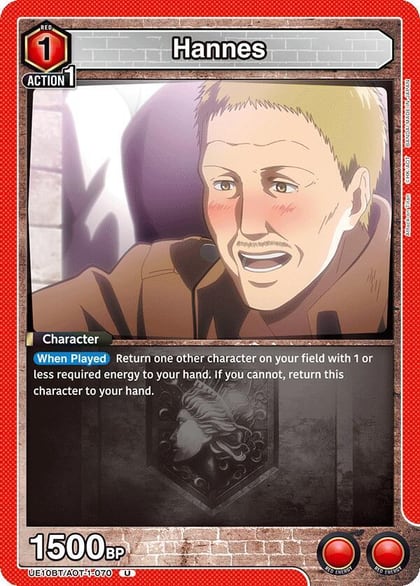 Hannes, UE10BT: Attack on Titan UE10BT/AOT-1-070