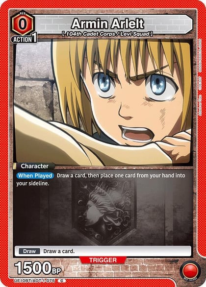 Armin Arlelt (075), UE10BT: Attack on Titan UE10BT/AOT-1-075