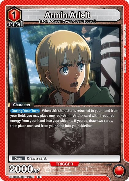 Armin Arlelt (076), UE10BT: Attack on Titan UE10BT/AOT-1-076