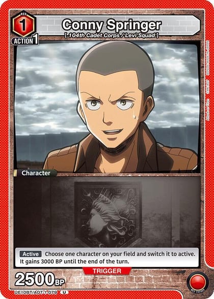 Conny Springer (079), UE10BT: Attack on Titan UE10BT/AOT-1-079