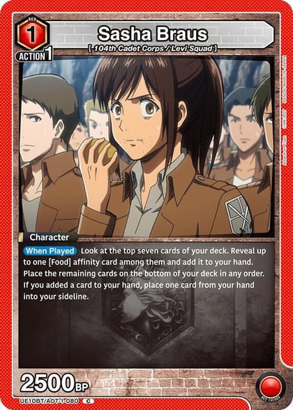 Sasha Braus (080), UE10BT: Attack on Titan UE10BT/AOT-1-080