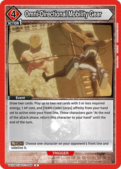Omni-Directional Mobility Gear, UE10BT: Attack on Titan UE10BT/AOT-1-099