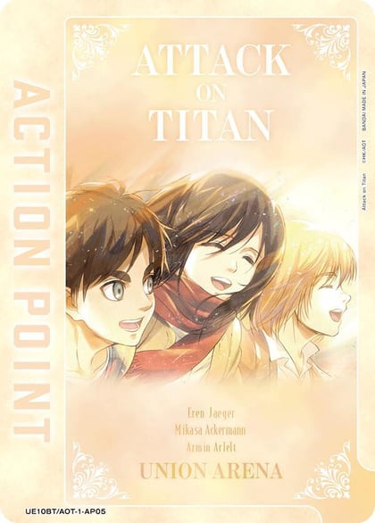 Action Point Card (AP05), UE10BT: Attack on Titan UE10BT/AOT-1-AP05