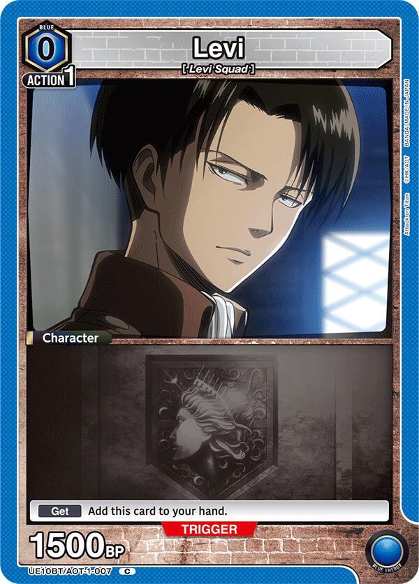 Levi (007), UE10BT: Attack on Titan UE10BT/AOT-1-007
