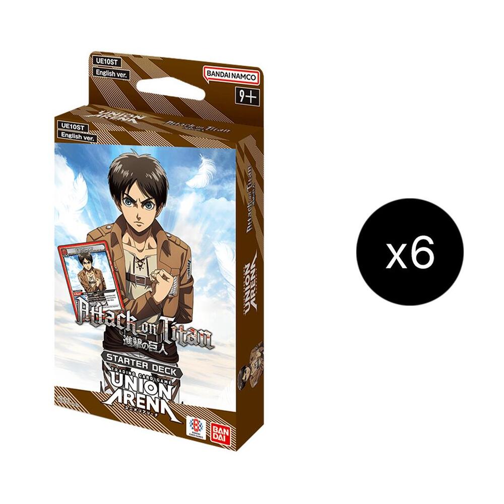 Attack on Titan - Starter Deck Display, UE10ST: Attack on Titan Starter Deck P625105