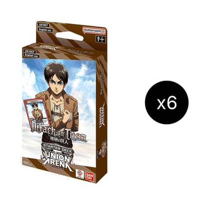 Attack on Titan - Starter Deck Display, UE10ST: Attack on Titan Starter Deck P625105