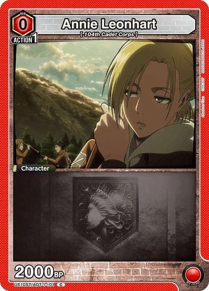 Annie Leonhart, UE10ST: Attack on Titan Starter Deck UE10ST/AOT-1-101