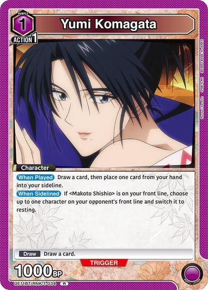 Yumi Komagata, UE11BT: Rurouni Kenshin UE11BT/RNK-1-034