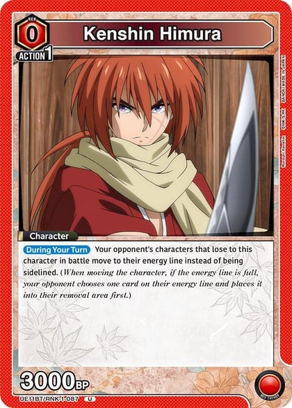 Kenshin Himura (087), UE11BT: Rurouni Kenshin UE11BT/RNK-1-087