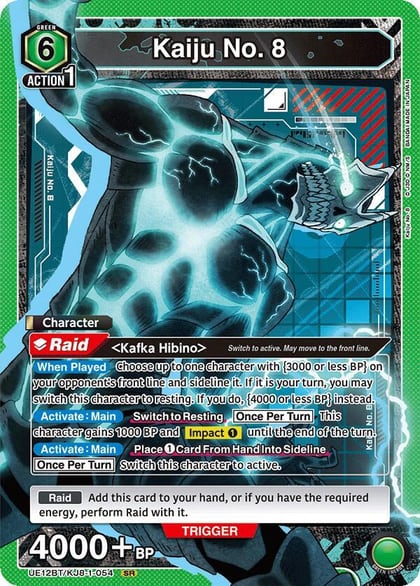 Kaiju No. 8 (054), UE12BT: Kaiju No. 8 UE12BT/KJ8-1-054