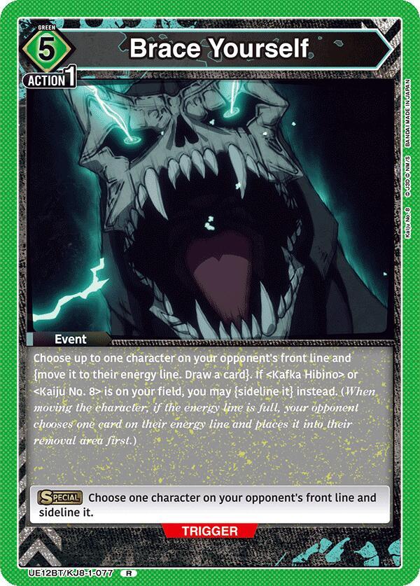 Brace Yourself, UE12BT: Kaiju No. 8 UE12BT/KJ8-1-077